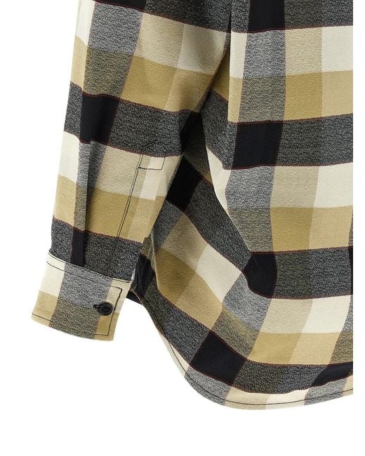 Missoni Green Check Pattern Shirt