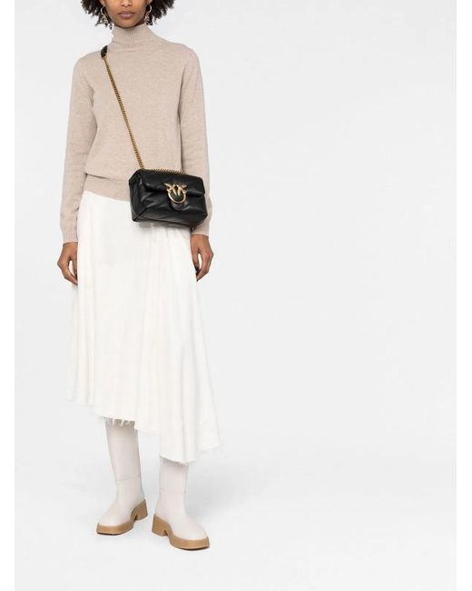 Pinko Black Nappa Love Puff