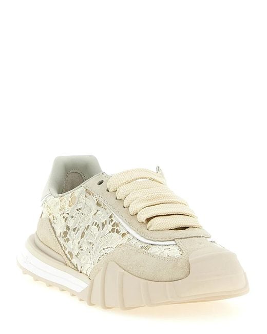 Dolce & Gabbana White Dolce & Gabbana 'Dg Athletic' Sneakers