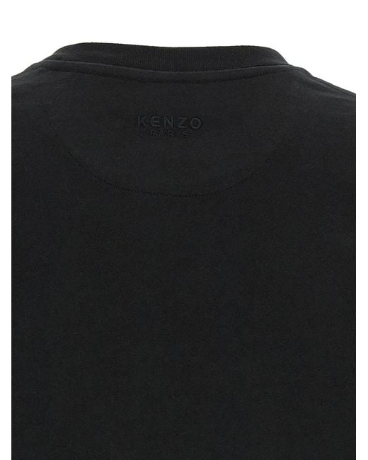 KENZO Black 'Wild Tiger Gots' T-Shirt for men