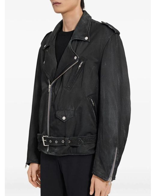 MM6 by Maison Margiela Black Sportsjacket for men