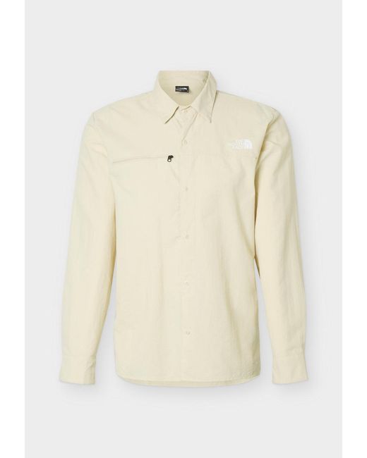 The North Face Natural Packable Long Sleeve Shirt for men