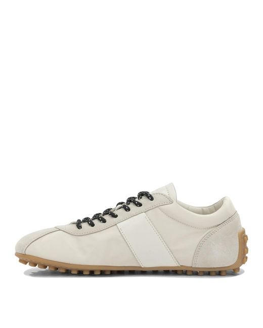 Tod's White Sneakers & Slip-On
