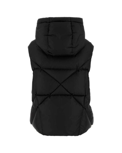 Khrisjoy Black Polyester Blend Down Jacket