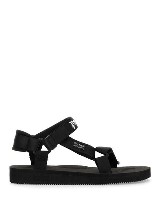 Palm Angels Black X Suicoke Sandal for men
