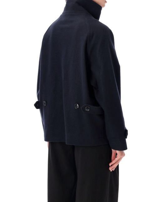 Sessun Blue Lee Wooly Short Coat
