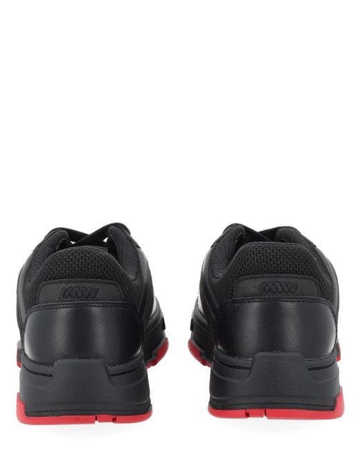 HUGO Black "Yarrow" Sneaker for men