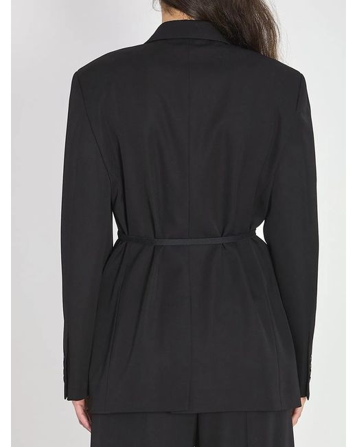 Balenciaga Black Wool Oversize Blazer