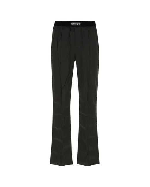 Tom Ford Black Pijama Pants for men