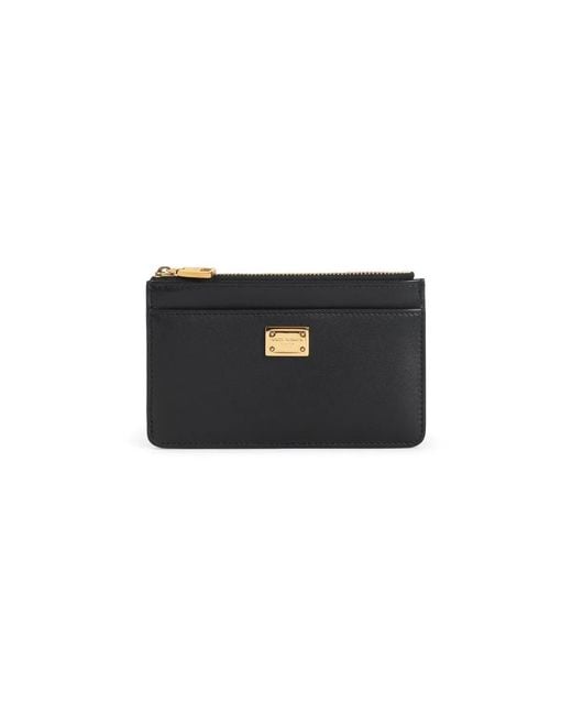 Dolce & Gabbana Black Dolce & Gabbana Leather Wallet