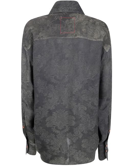 Uma Wang Gray Tubby Shirt