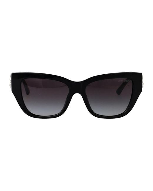 Jimmy Choo Black Acetate Sunglasses