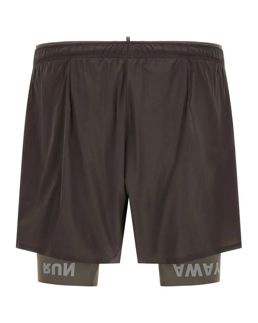 Satisfy Gray 'Techsilk' Bermuda Shorts for men