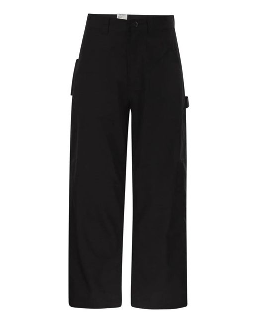 Carhartt Black Trousers With A Hammer Loop