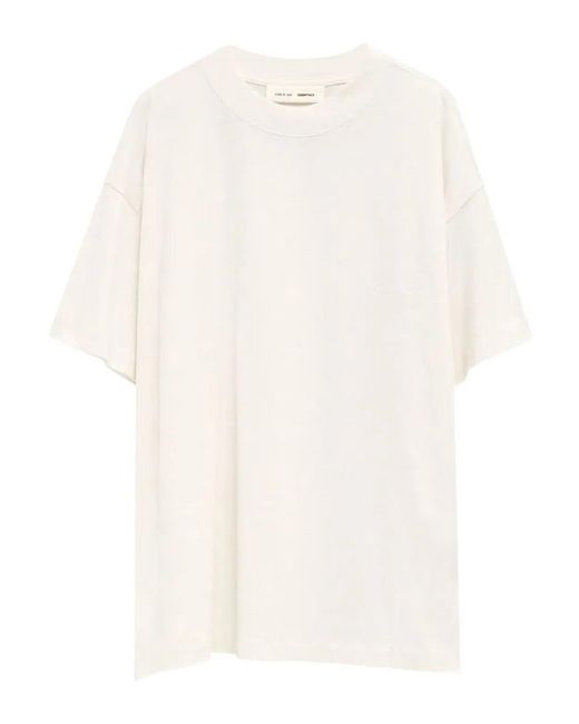 Fear Of God White "Essential" Tee for men