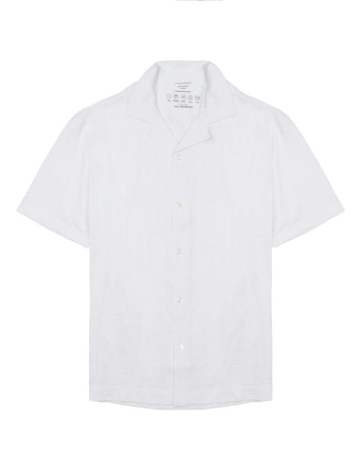 ARCHIVIUM BE UPDATED White Camicia Con Collo Bowling for men