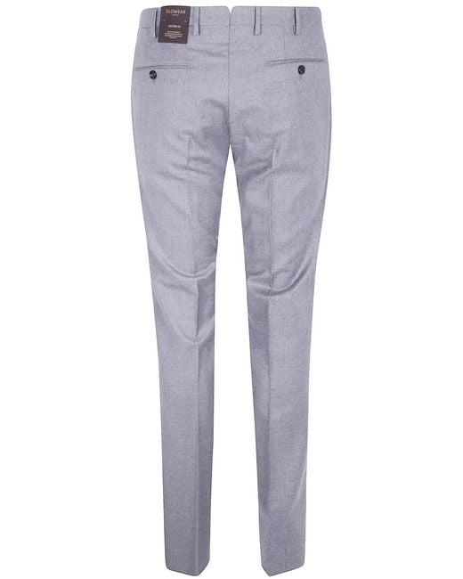 Incotex Gray "Chino Slim Fit" Trousers for men