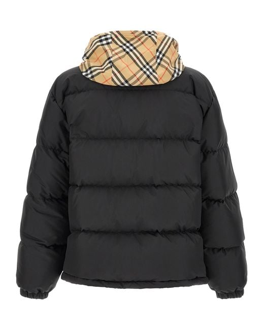 Burberry Black 'Snowdon' Down Jacket for men