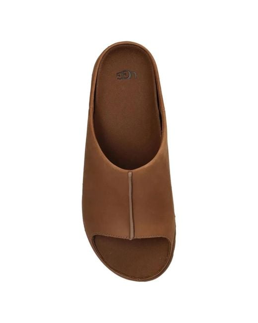 Ugg Brown "Otzo" Slide for men