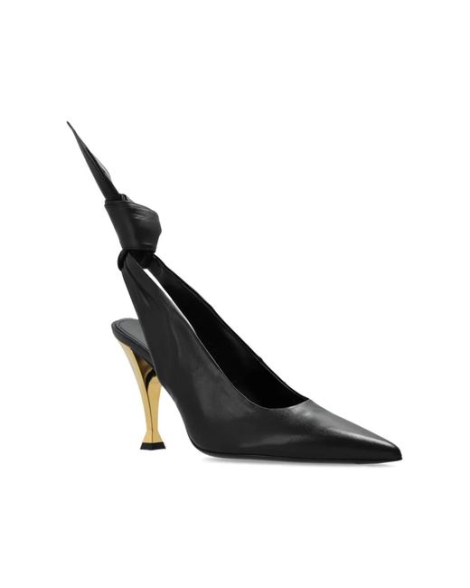 Givenchy Black Nappa Leather Beauw Pumps