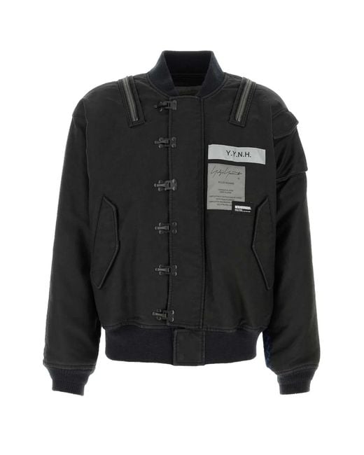 Yohji Yamamoto Black A-1 Deck Jacket for men