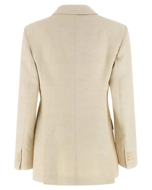 P.A.R.O.S.H. Natural P. A.R. O.S. H. Viscose Blazer