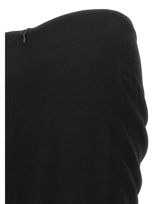 Monot Black 'Torpedo' Long Skirt