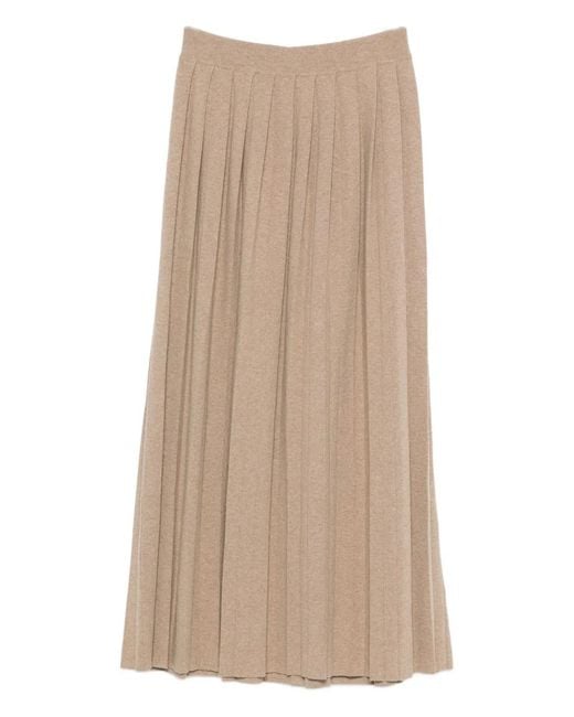 Lisa Yang Natural Minda Midi Skirt
