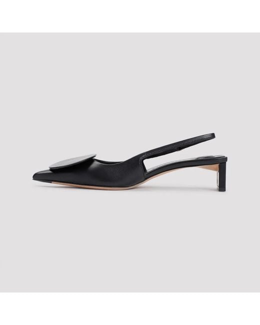 Jacquemus Black Les Slingbacks Duelo B Pumps