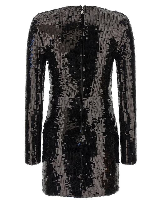 ROTATE BIRGER CHRISTENSEN Black Rotate Birger Christensen Sequin Dress