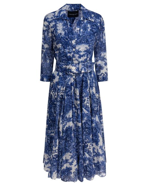 Samantha Sung Blue Dresses