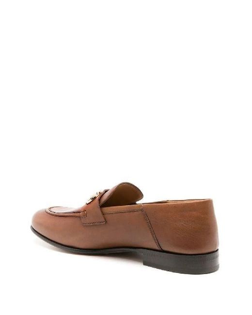 Ferragamo Brown Flat Shoes