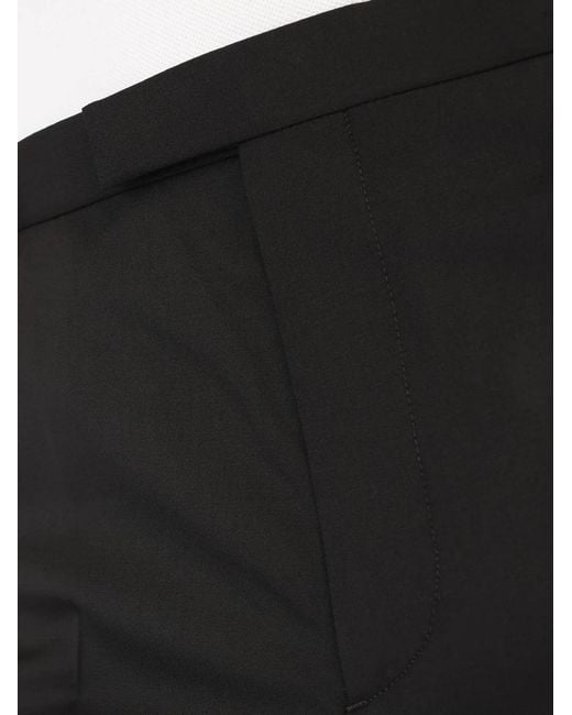 Gucci Black Wool Pants for men