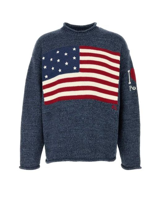 Polo Ralph Lauren Blue Sweater-Pullover for men