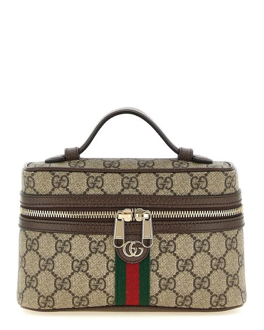 Gucci Metallic 'Ophidia' Small Shoulder Bag