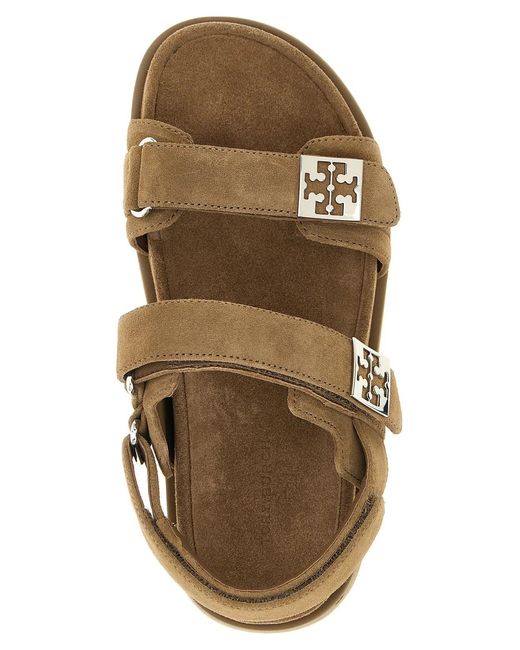 Tory Burch Brown 'Mellow' Sandals