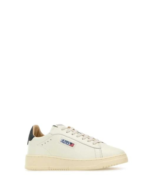 Autry White Dallas Low Mr04 Leather Marshmallow/Space for men