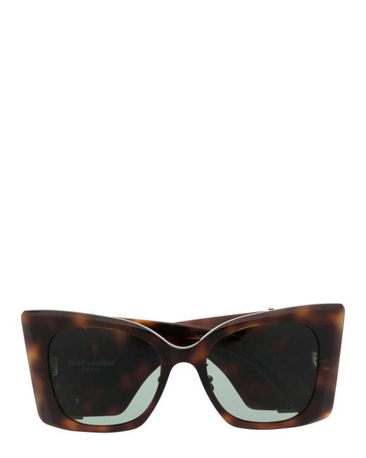 Saint Laurent Black Sl M119/F Blaze" Glasses