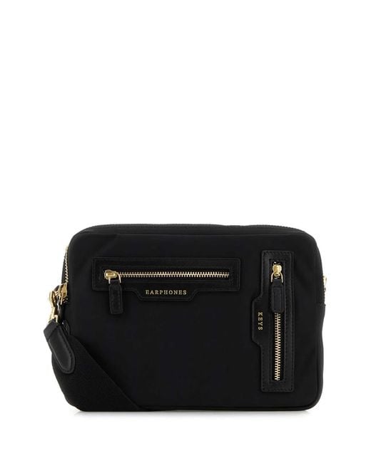 Anya Hindmarch Black Crossbody Trio