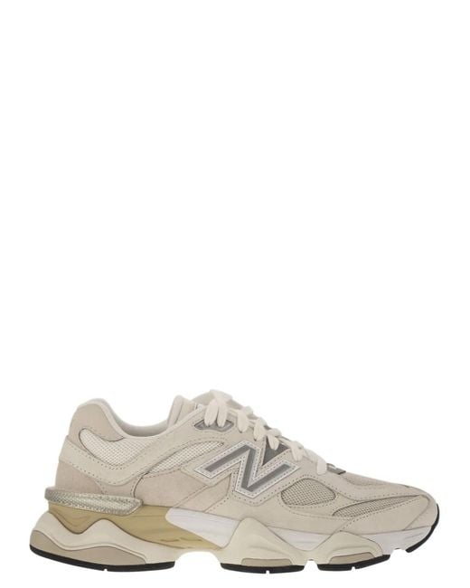 New Balance White 9060