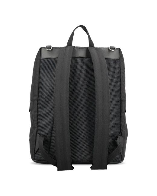 Fendi Black Lui Ff Nylon Backpack for men