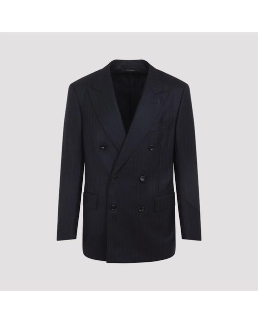 Tom Ford Blue Pinstripe Jacket for men