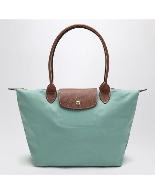 Longchamp Green Celadon Coloured Le Pliage Original M Bag