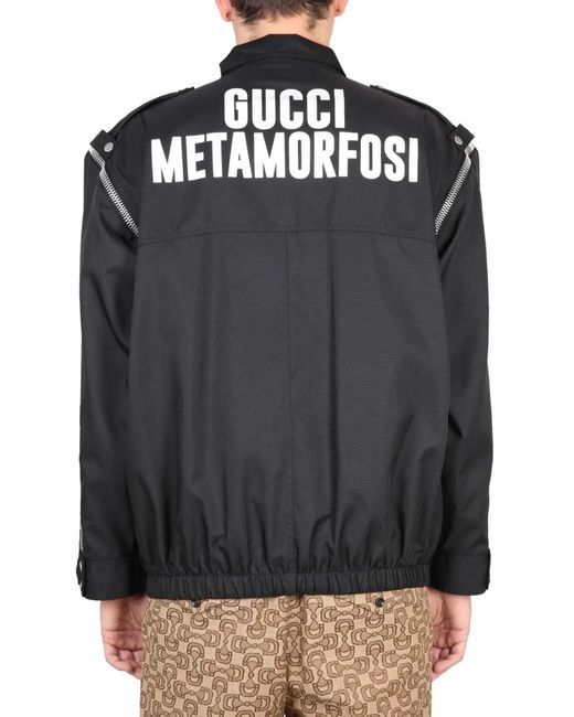 Gucci Black Metamorphosis Jacket for men