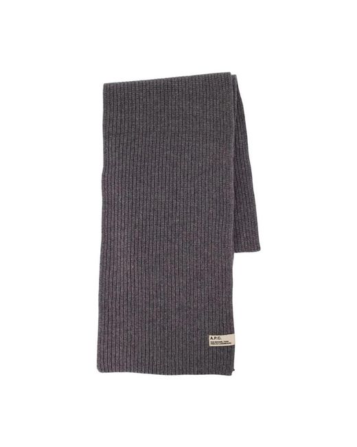 A.P.C. Gray Sasha Scarf