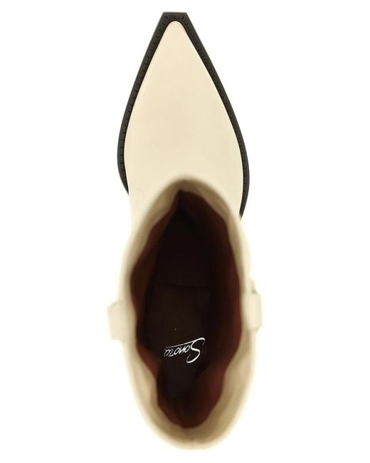 Sonora Boots White 'Yuma' Boots