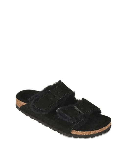 Birkenstock Black "Boston" Sandals