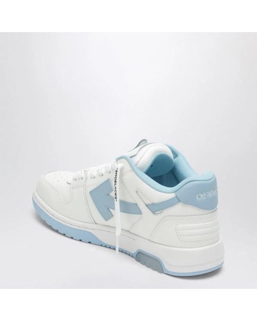 Off-White c/o Virgil Abloh Blue Out Of Office Sneakers/Light
