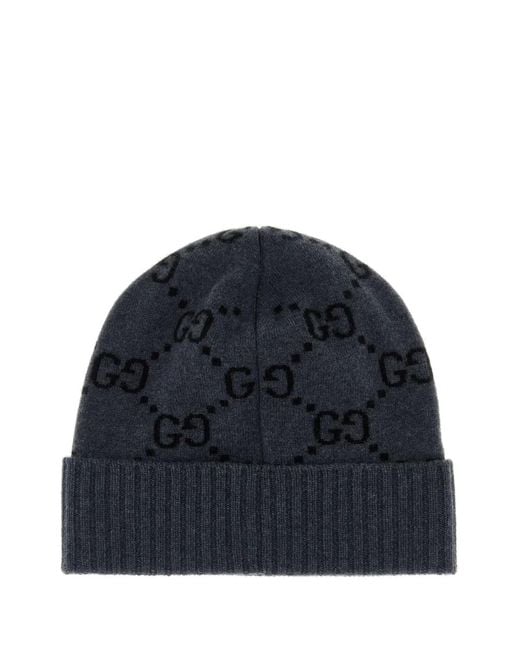 Gucci Blue Hat Nuancie G 100%Ws for men