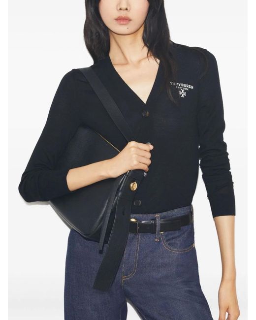 Tory Burch Black Romy Shoulder Bag